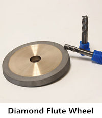 diamond flute grinding wheel for carbide tools