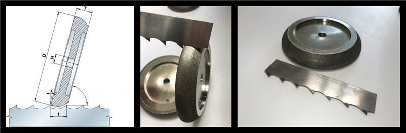 CBN grinding wheel for band saw blades grinding CBN grinding wheel for band saw blades grinding
