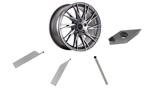 What PCD tools will be used for turning wheel hub car