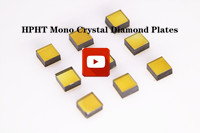 HPHT Mono Crystal Diamond Plates