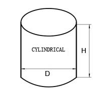 cylindrical PCD polycrystalline diamond 
