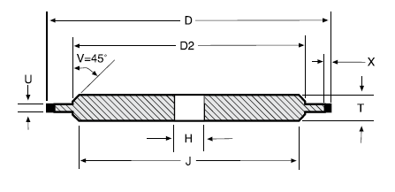 14A1 diamond grinding wheels 