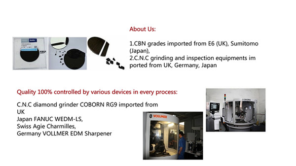 grinding machine for soldering PCBN inserts