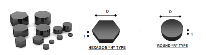 PCD die blanks