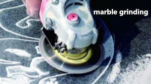 vacuum brazed diamond grinding disc for marble grinding
