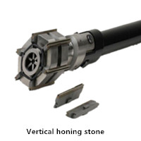 Vertical honing stone 