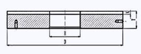 1A2T diamond wheel