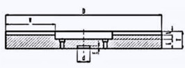 6A2B diamond wheel