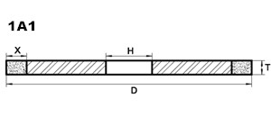 1A1 diamond wheel