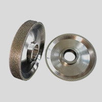 electroplated diamond wheel for rubber tire grinding