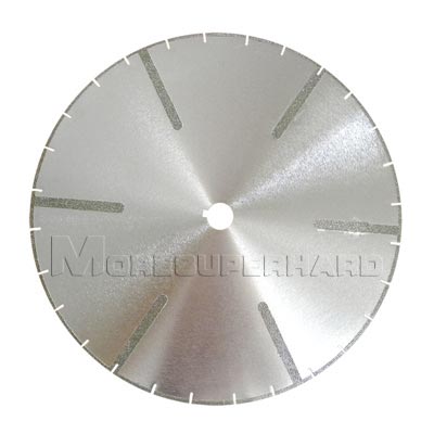 230mm Electroplated Diamond Cutting Disc Grinding Wheel M12 Flange 40Girt Blade