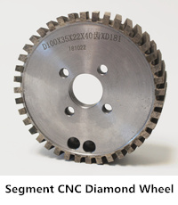 segment cnc diamond wheel