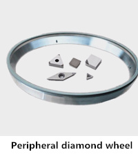 peripheral diamond wheel