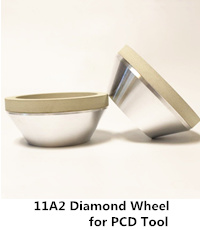 11a2 vitrified diamond wheel for pcd tool