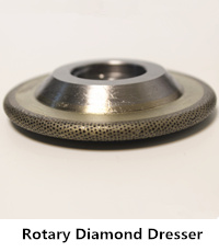 rotary diamond dresser