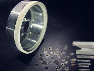 What is the production process of vitrified diamond wheels for PCD grinding?