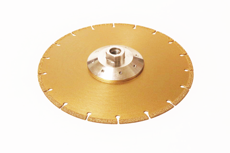 Vacuum blazed diamond grinding wheel