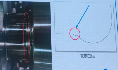 Why is there concavity or protrusion on the surface when grinding crankshafts?