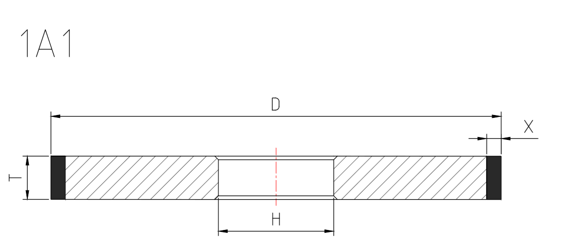 1A1 diamond wheel