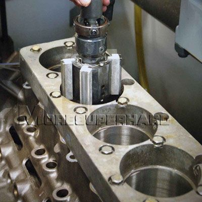 The function of honing cylinder holes.