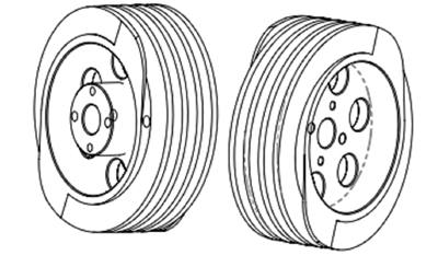 Electroplated CBN grinding wheel