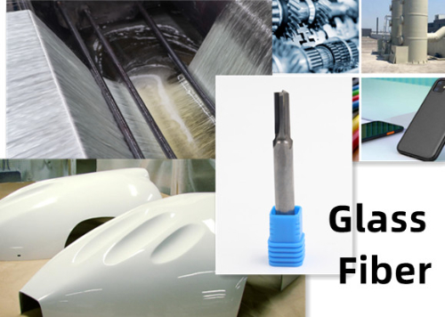 PCD Milling Tools for Processing Glass Fibers