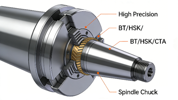 Schematic diagram of the connection between the tool chuck and the spindle.jpg Schematic diagram of the connection between the tool chuck and the spindle.jpg